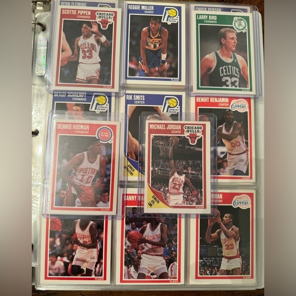 Complete Fleer Basketball Cards Set 1988-1989 - Picture 2 of 2